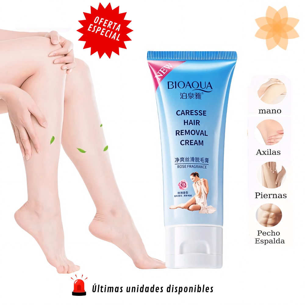 Bioaqua Crema Depiladora Celeste